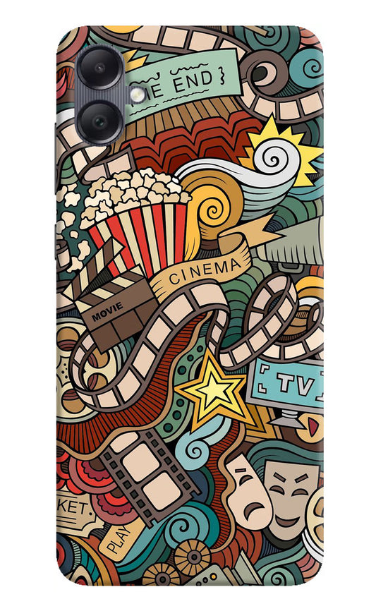 Cinema Abstract Samsung A05 Hard Case Back Cover by Casekaro