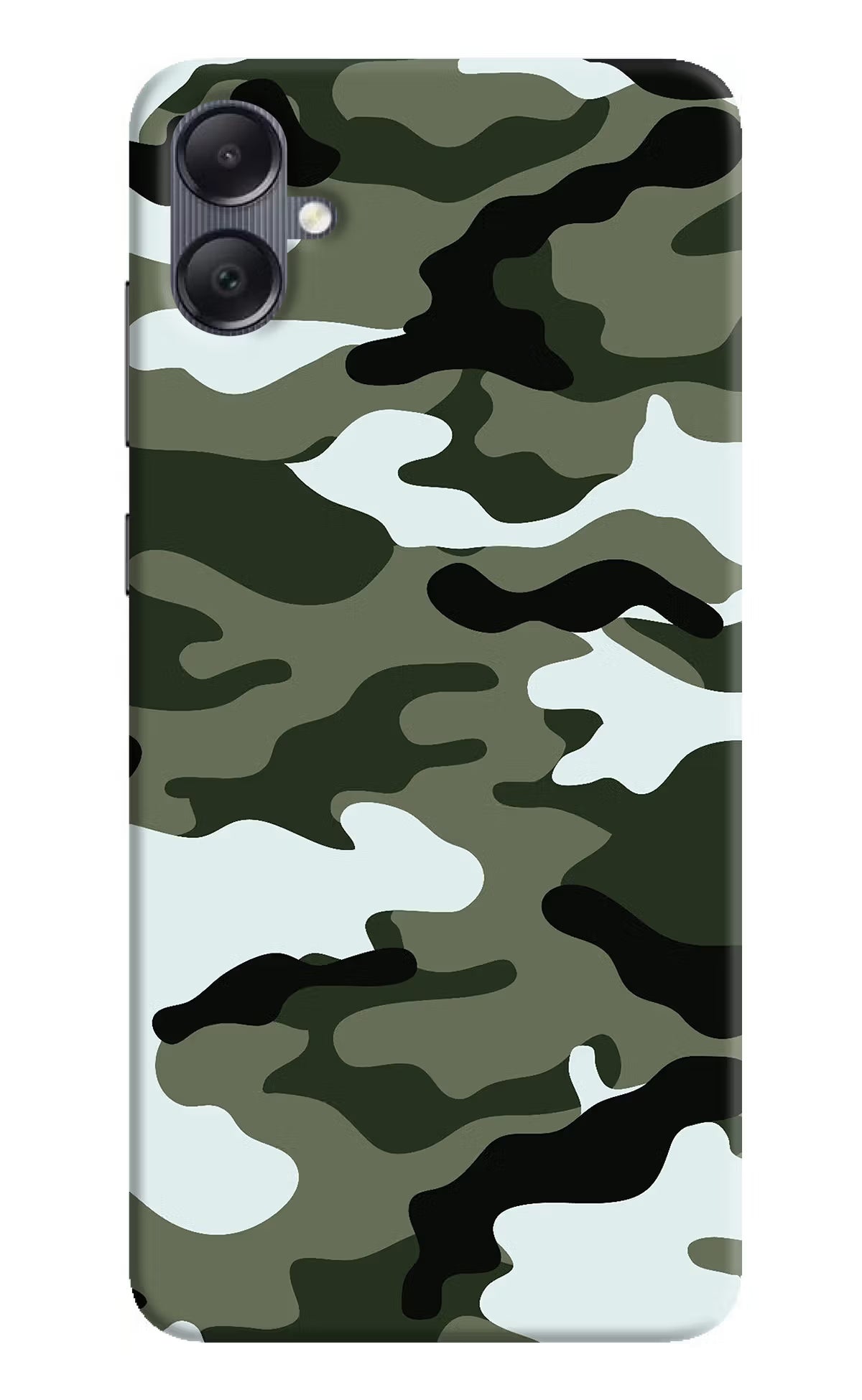Camouflage Samsung A05 Hard Case Back Cover by Casekaro