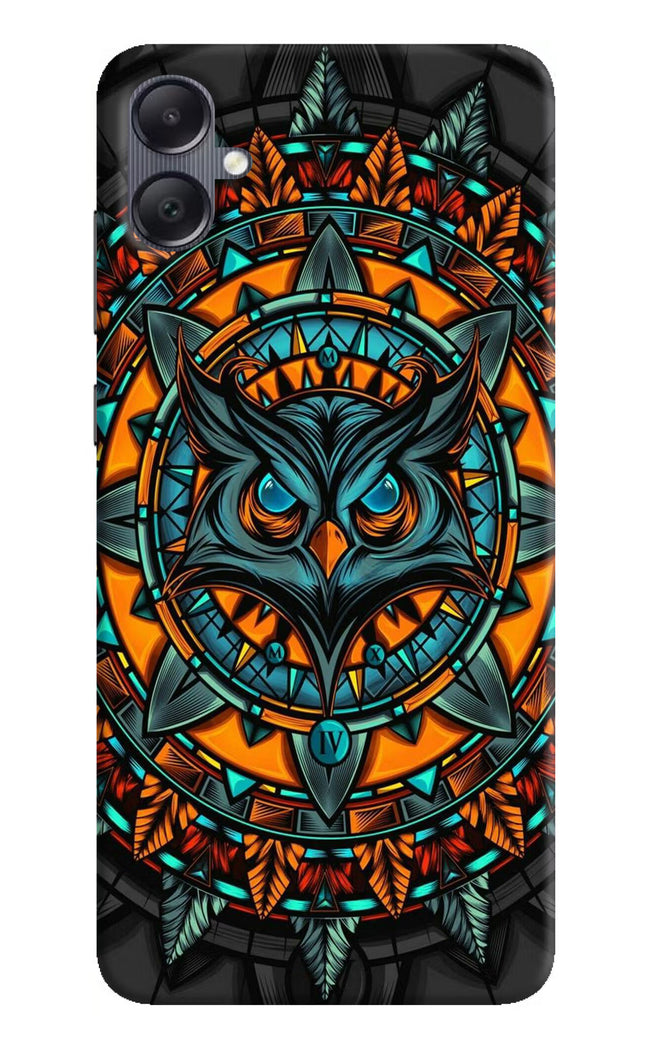 Angry Owl Art Samsung A05 Hard Case Back Cover by Casekaro