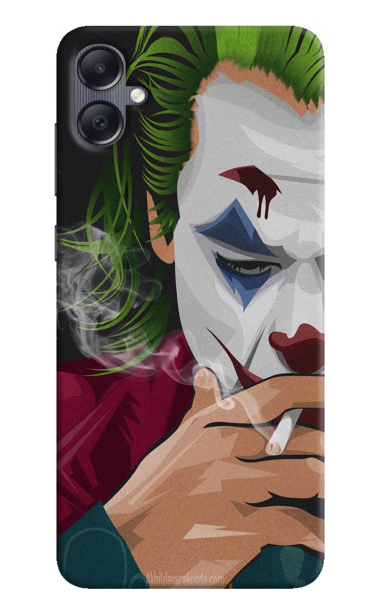 Joker Smoking Samsung A05 Hard Case Back Cover by Casekaro