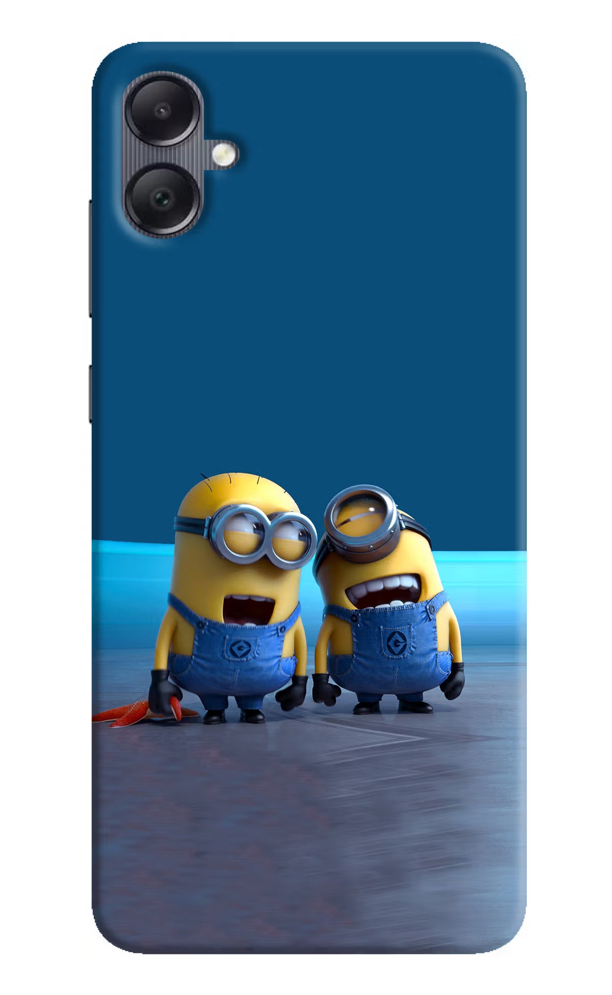 Minion Laughing Samsung A05 Hard Case Back Cover by Casekaro