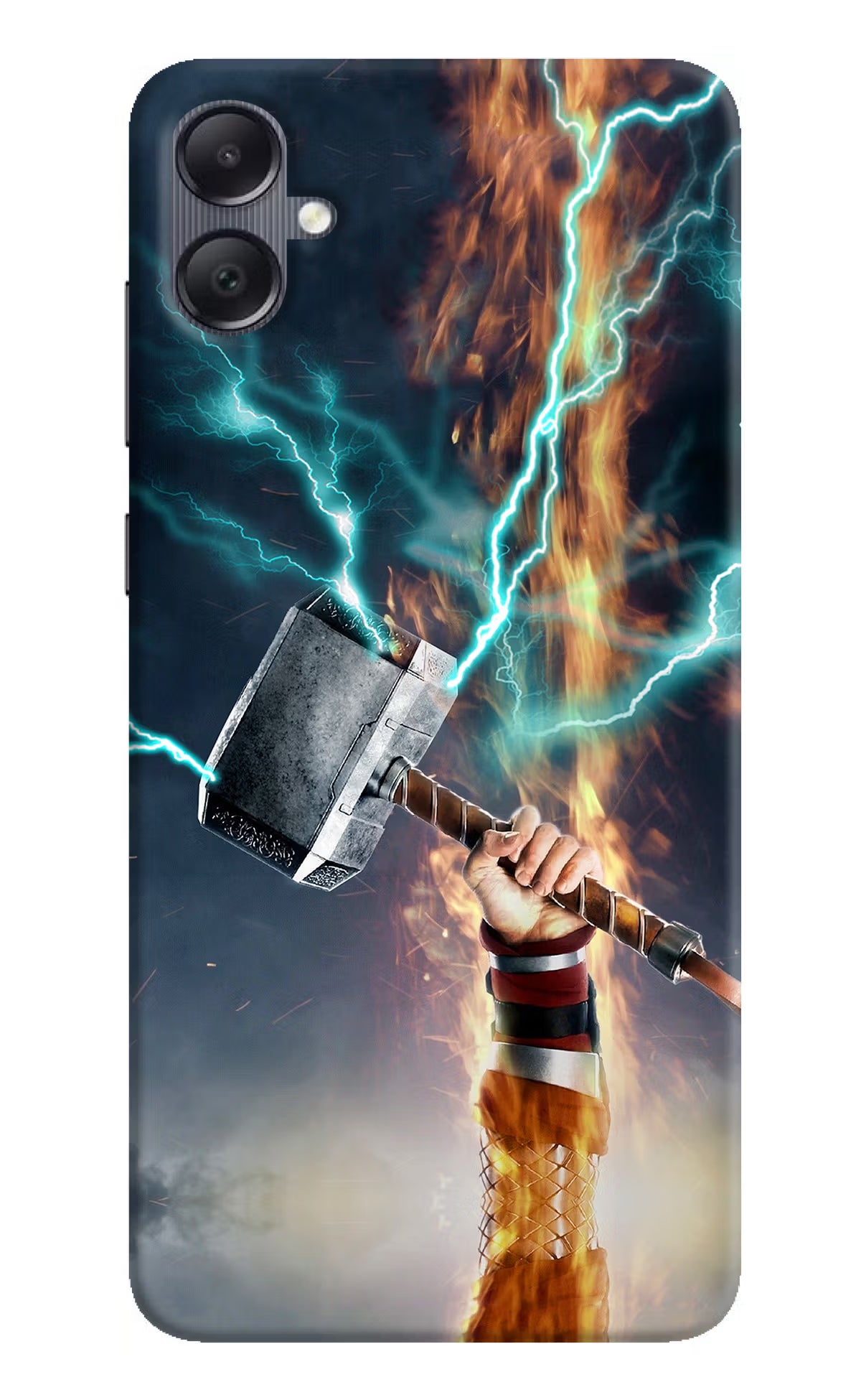 Thor Hammer Mjolnir Samsung A05 Hard Case Back Cover by Casekaro