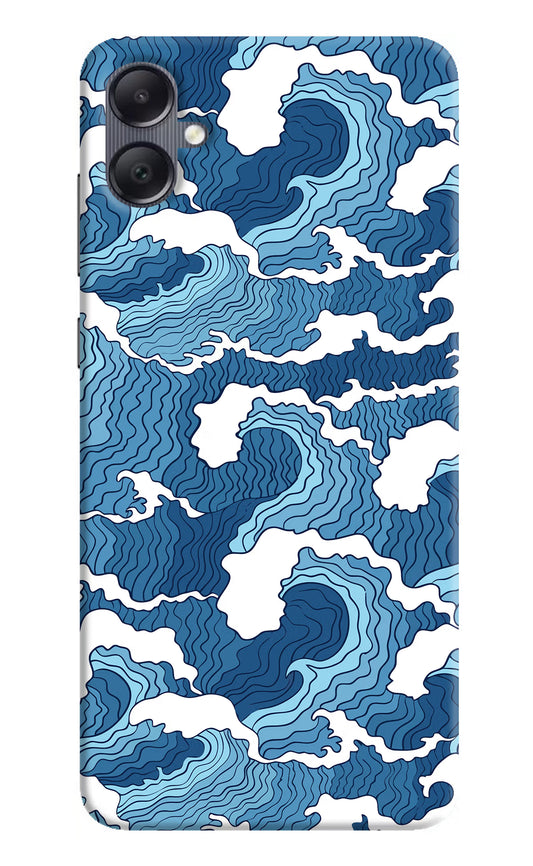 Blue Waves Samsung A05 Hard Case Back Cover by Casekaro