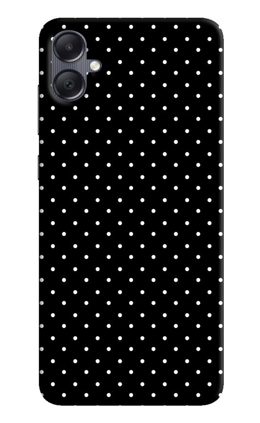 White Dots Samsung A05 Back Cover