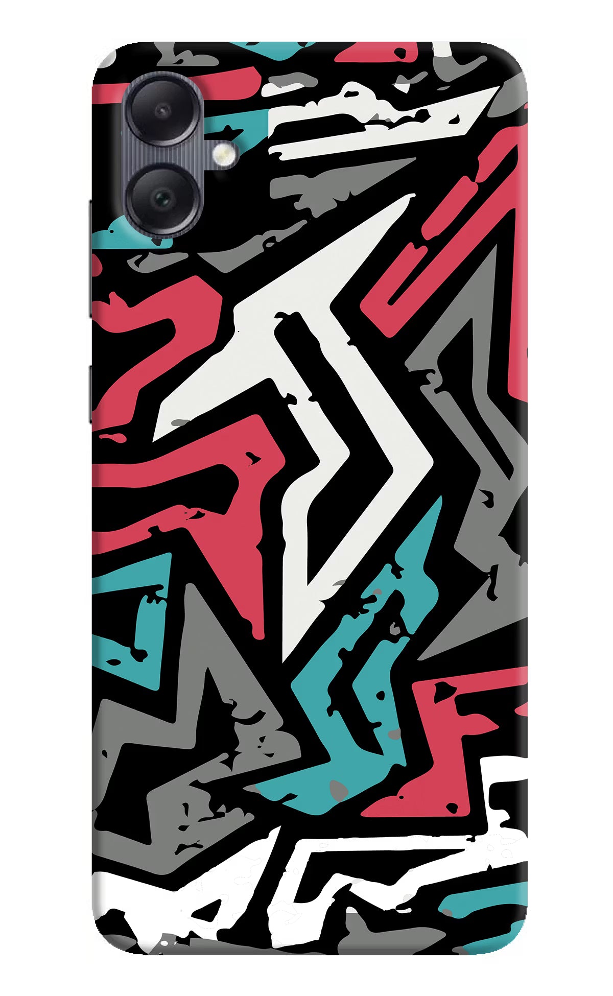 Geometric Graffiti Samsung A05 Hard Case Back Cover by Casekaro