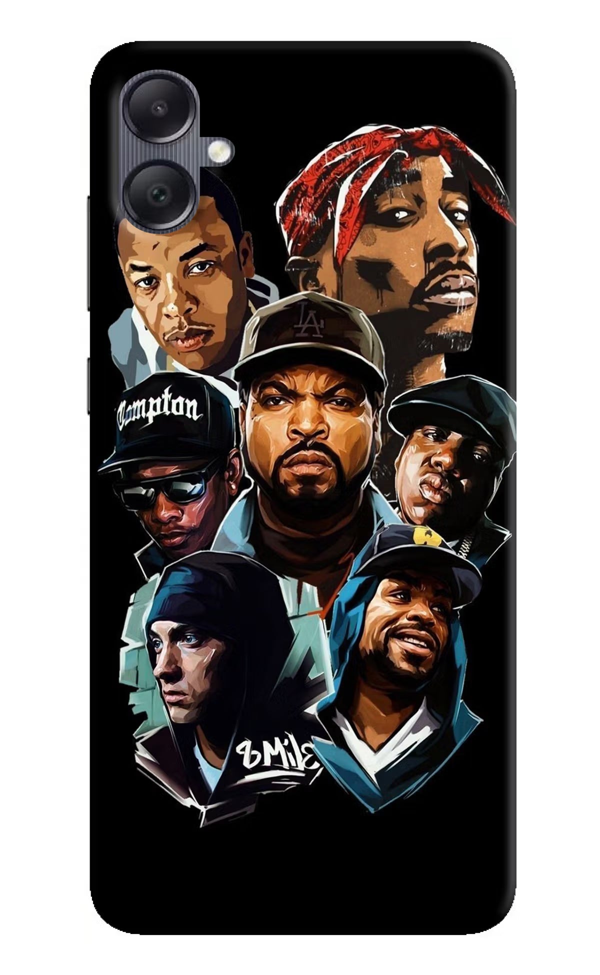Rappers Samsung A05 Hard Case Back Cover by Casekaro