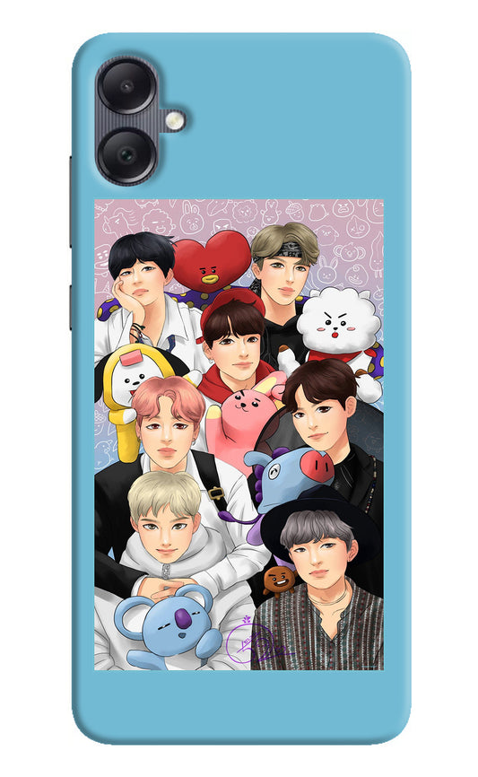 BTS with animals Samsung A05 Back Cover