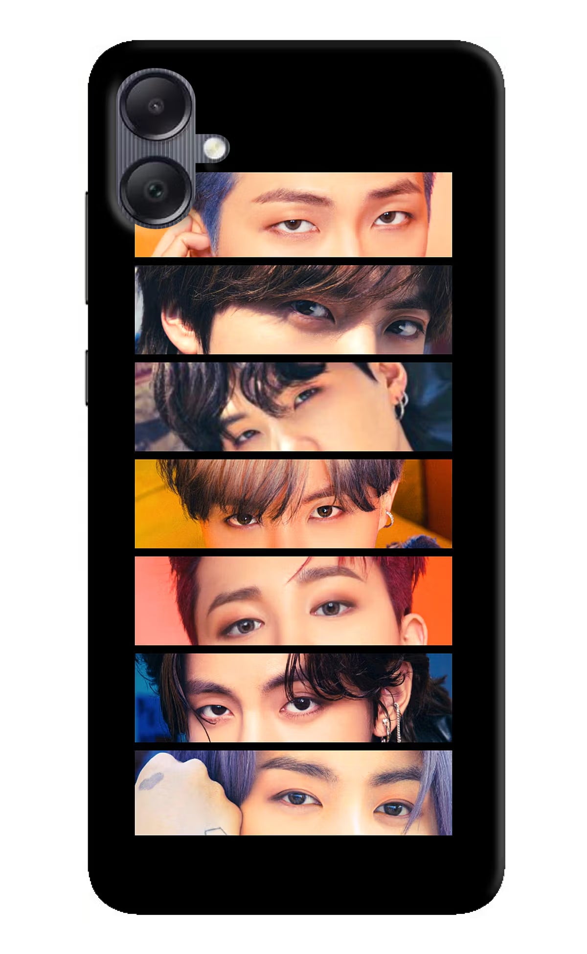 BTS Eyes Samsung A05 Hard Case Back Cover by Casekaro