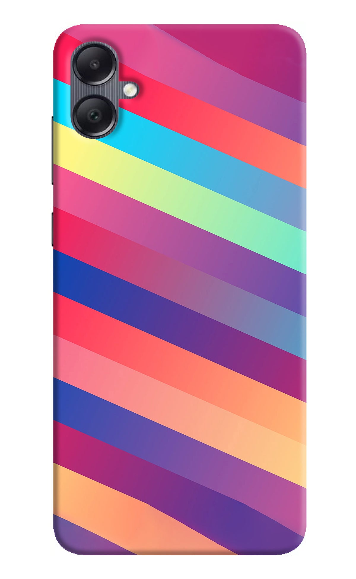 Stripes color Samsung A05 Back Cover