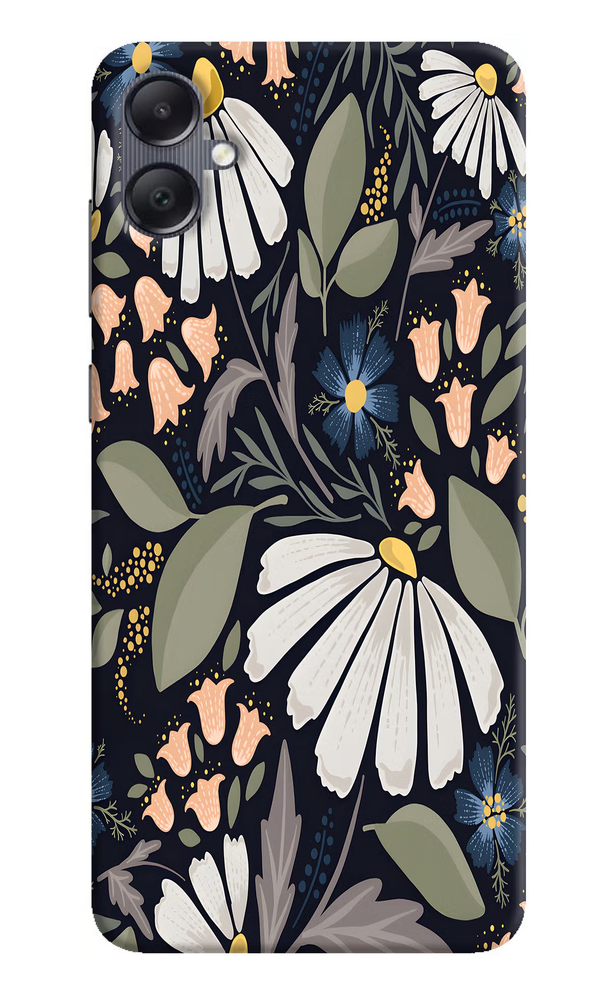 Flowers Art Samsung A05 Hard Case Back Cover by Casekaro
