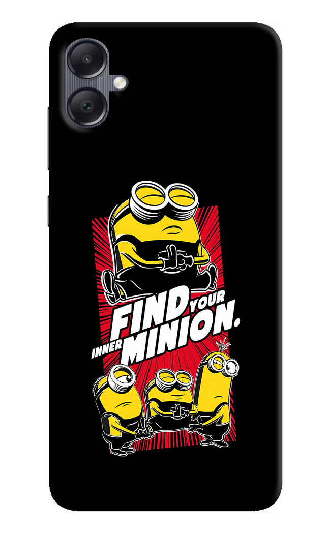 Find your inner Minion Samsung A05 Hard Case Back Cover by Casekaro