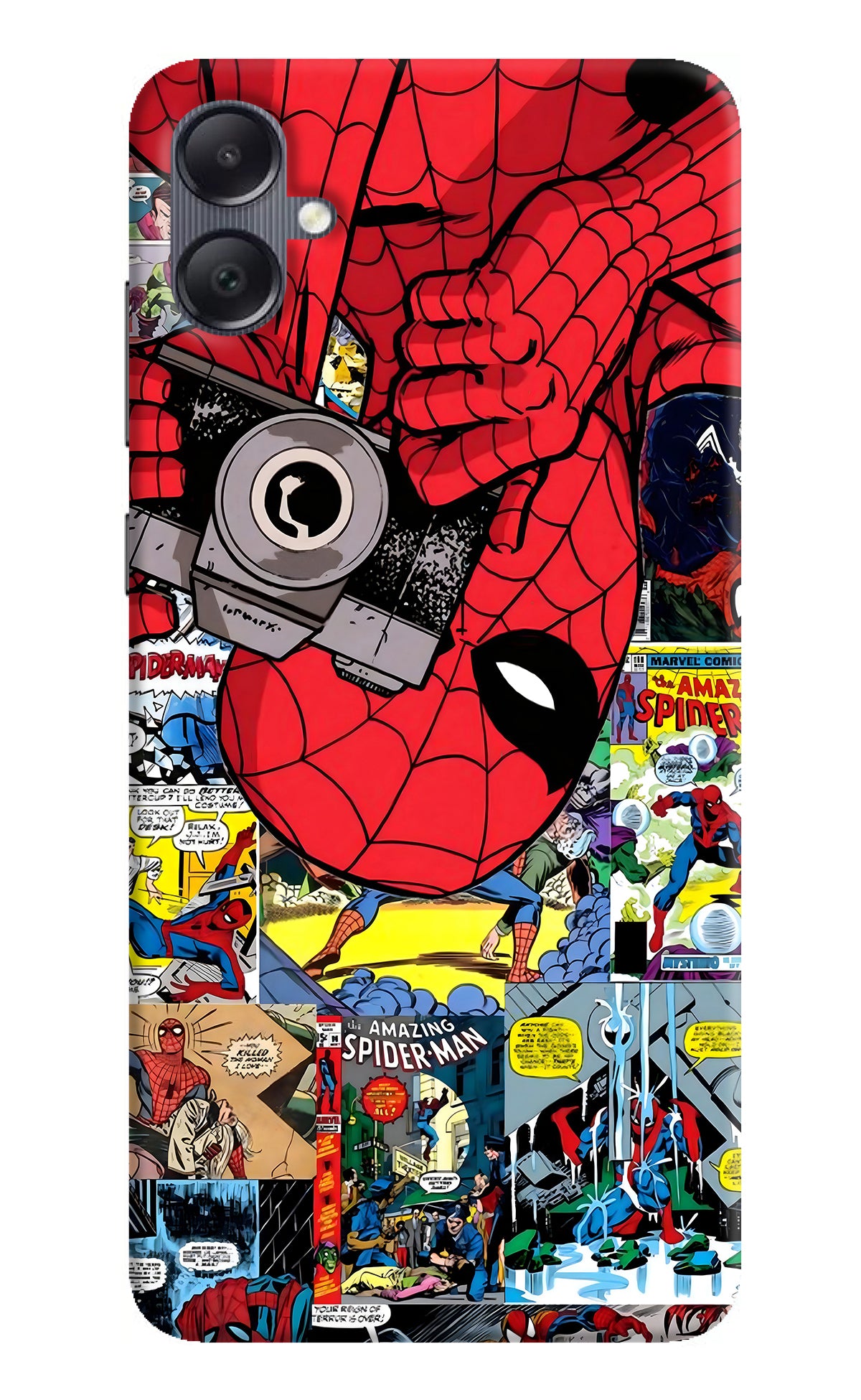 Spider Man Samsung A05 Back Cover