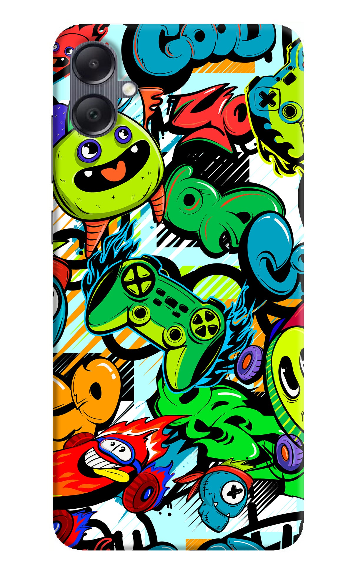 Game Doodle Samsung A05 Back Cover