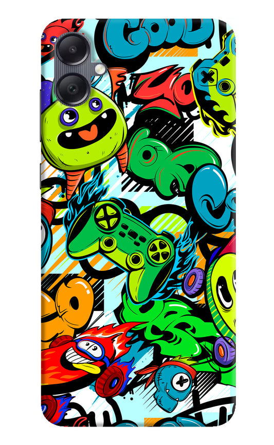 Game Doodle Samsung A05 Hard Case Back Cover by Casekaro