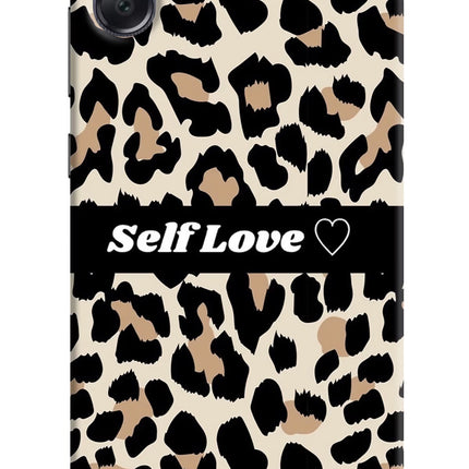 Leopard Print Self Love Samsung A05 Hard Case Back Cover by Casekaro