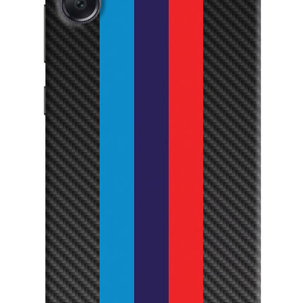 BMW Stripes Pattern Samsung A05 Hard Case Back Cover by Casekaro