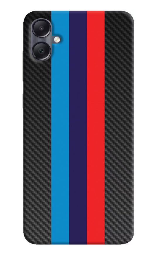 BMW Stripes Pattern Samsung A05 Hard Case Back Cover by Casekaro