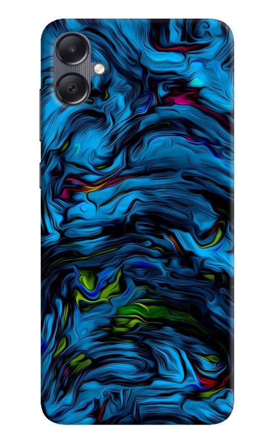 Dark Blue Abstract Samsung A05 Hard Case Back Cover by Casekaro