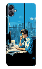 Focused Hustler (AI Generated) Samsung A05 Hard Case Back Cover by Casekaro