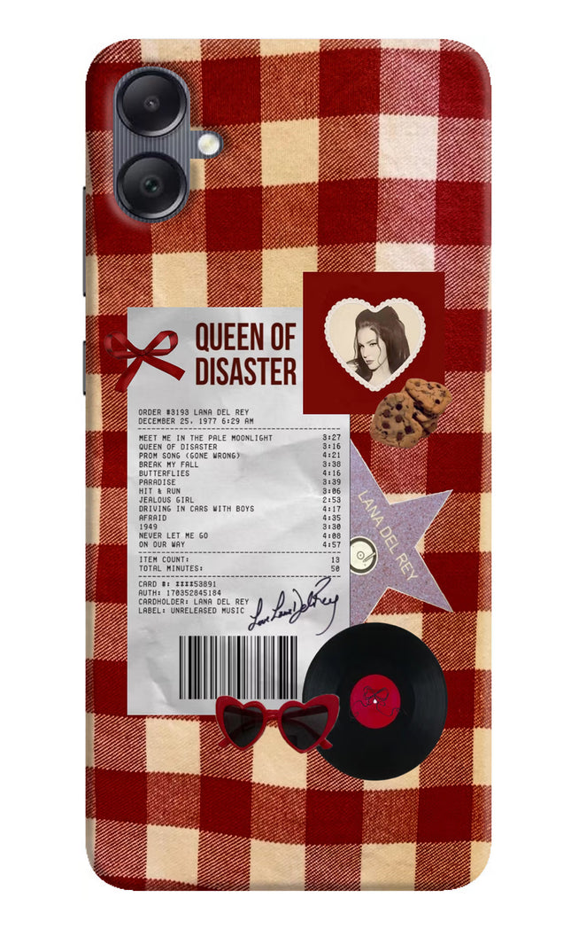 Queen of Disaster Samsung A05 Hard Case Back Cover by Casekaro