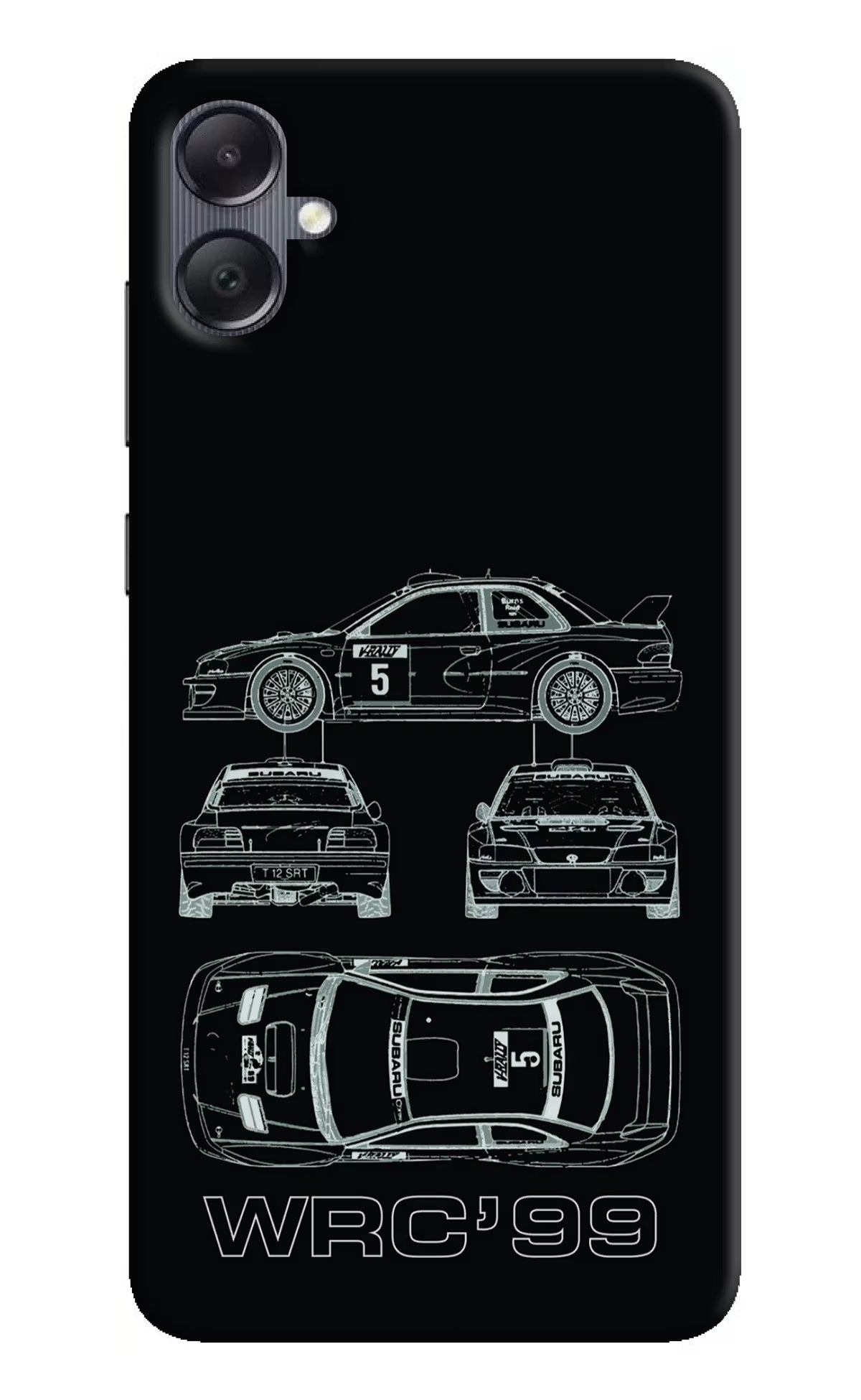 WRC'99 Samsung A05 Hard Case Back Cover by Casekaro