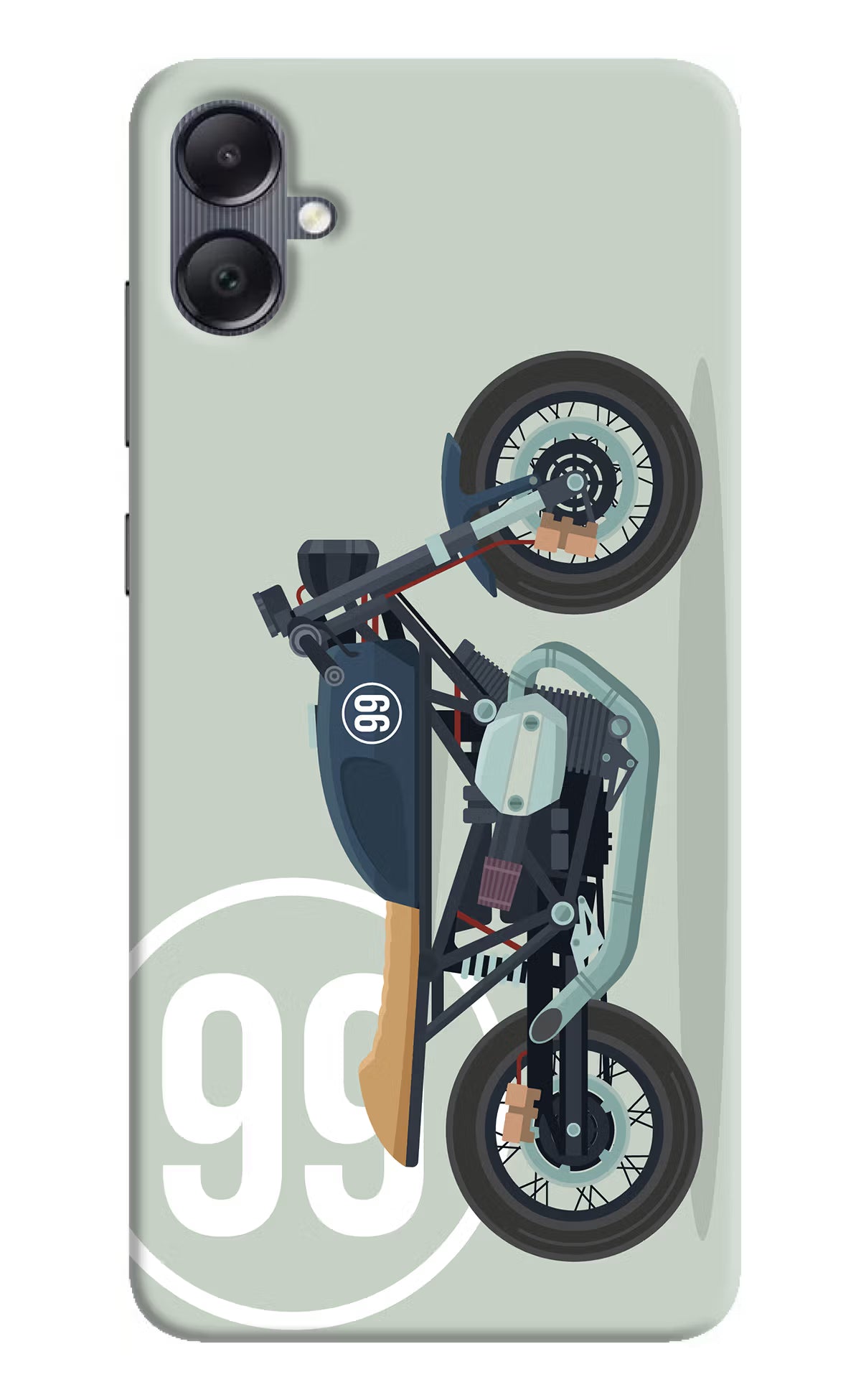 Classic Cafe Racer 99 Samsung A05 Hard Case Back Cover by Casekaro