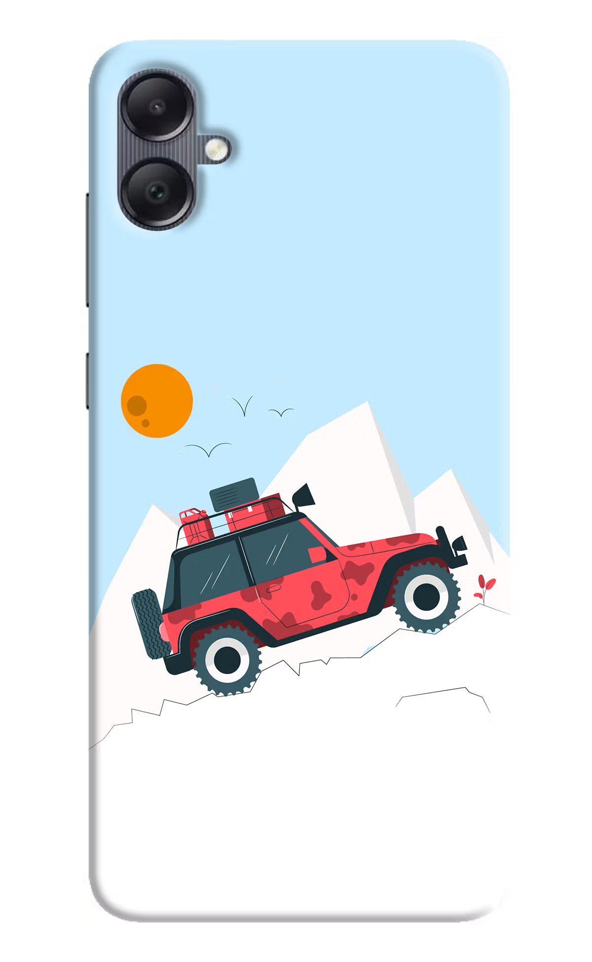 Mountain Trail Beast Samsung A05 Hard Case Back Cover by Casekaro