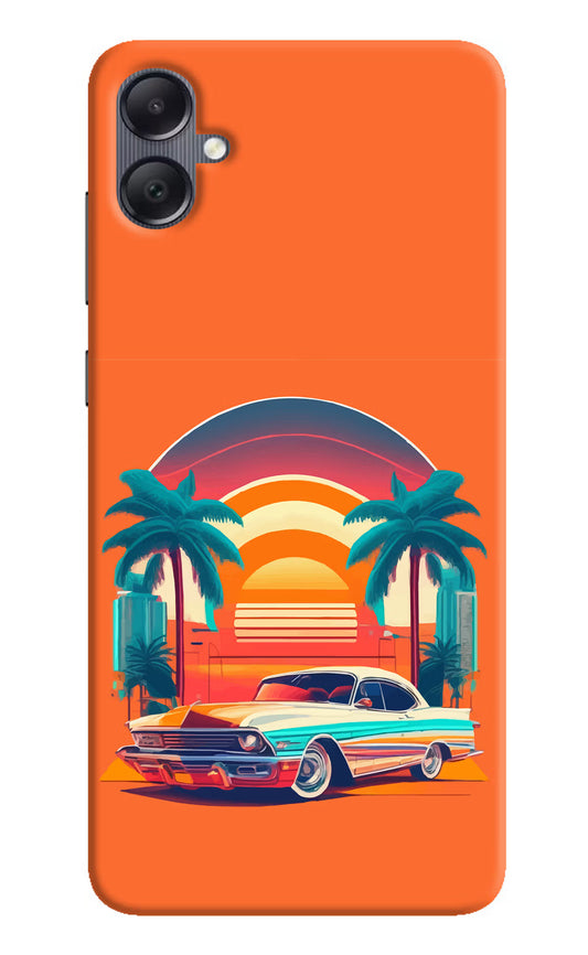 Palm Drive 80s Samsung A05 Hard Case Back Cover by Casekaro