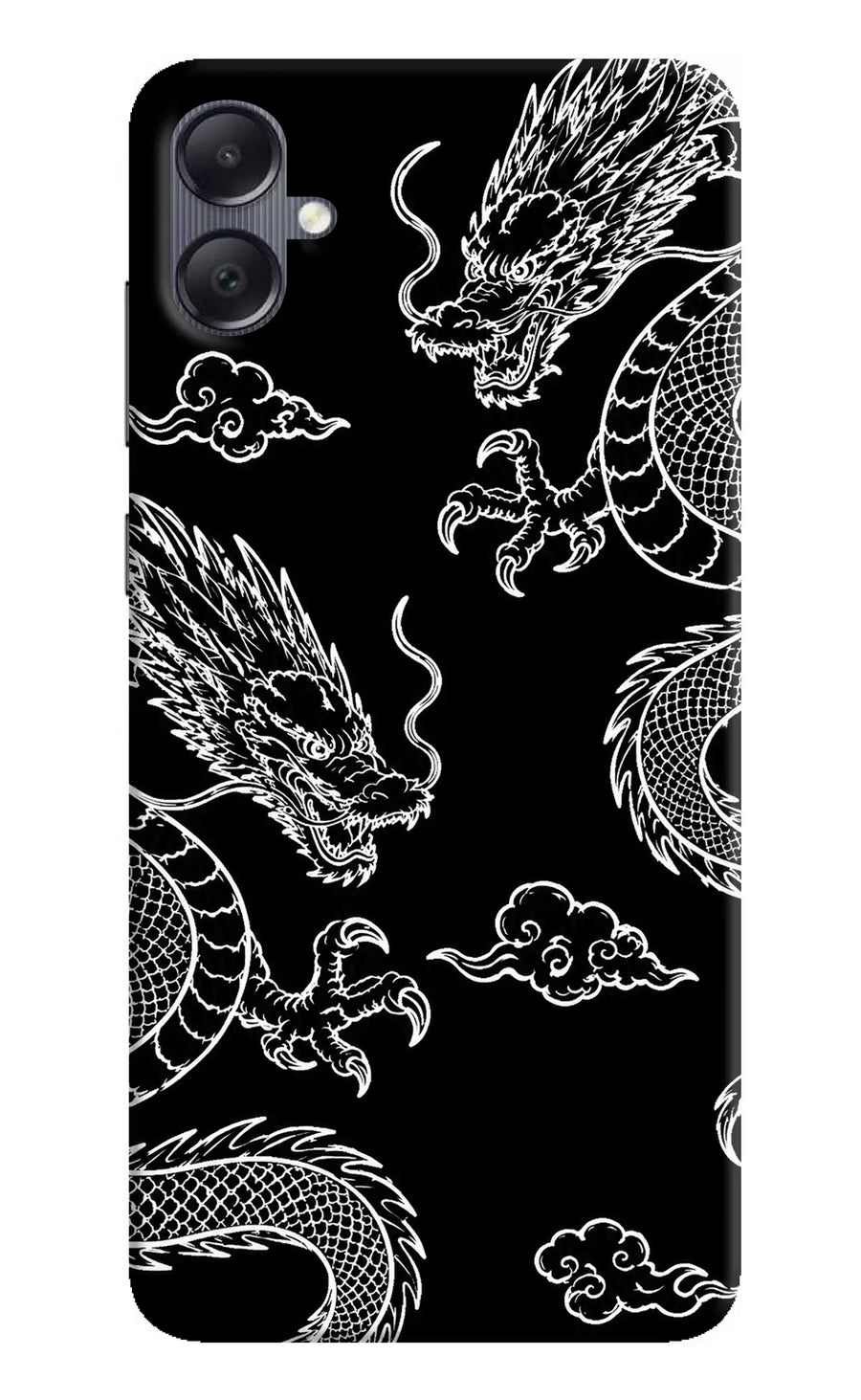 Twin Dragons Samsung A05 Back Cover, Hard case