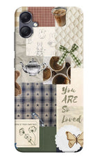 Cookie Samsung A05 Hard Case Back Cover by Casekaro