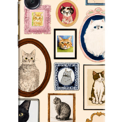 Mirror Cats Samsung A05 Hard Case Back Cover by Casekaro