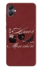 Velvet Cherry Samsung A05 Hard Case Back Cover by Casekaro
