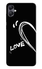 Love Line Samsung A05 Hard Case Back Cover by Casekaro