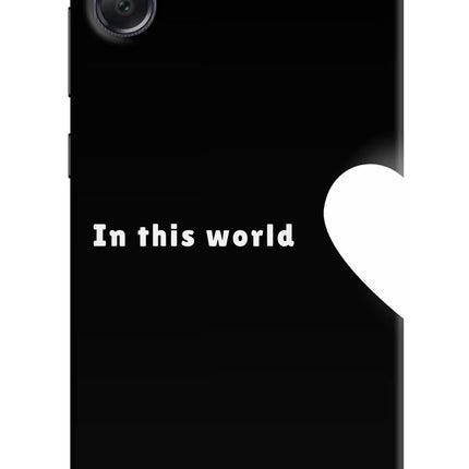 This World Samsung A05 Hard Case Back Cover by Casekaro