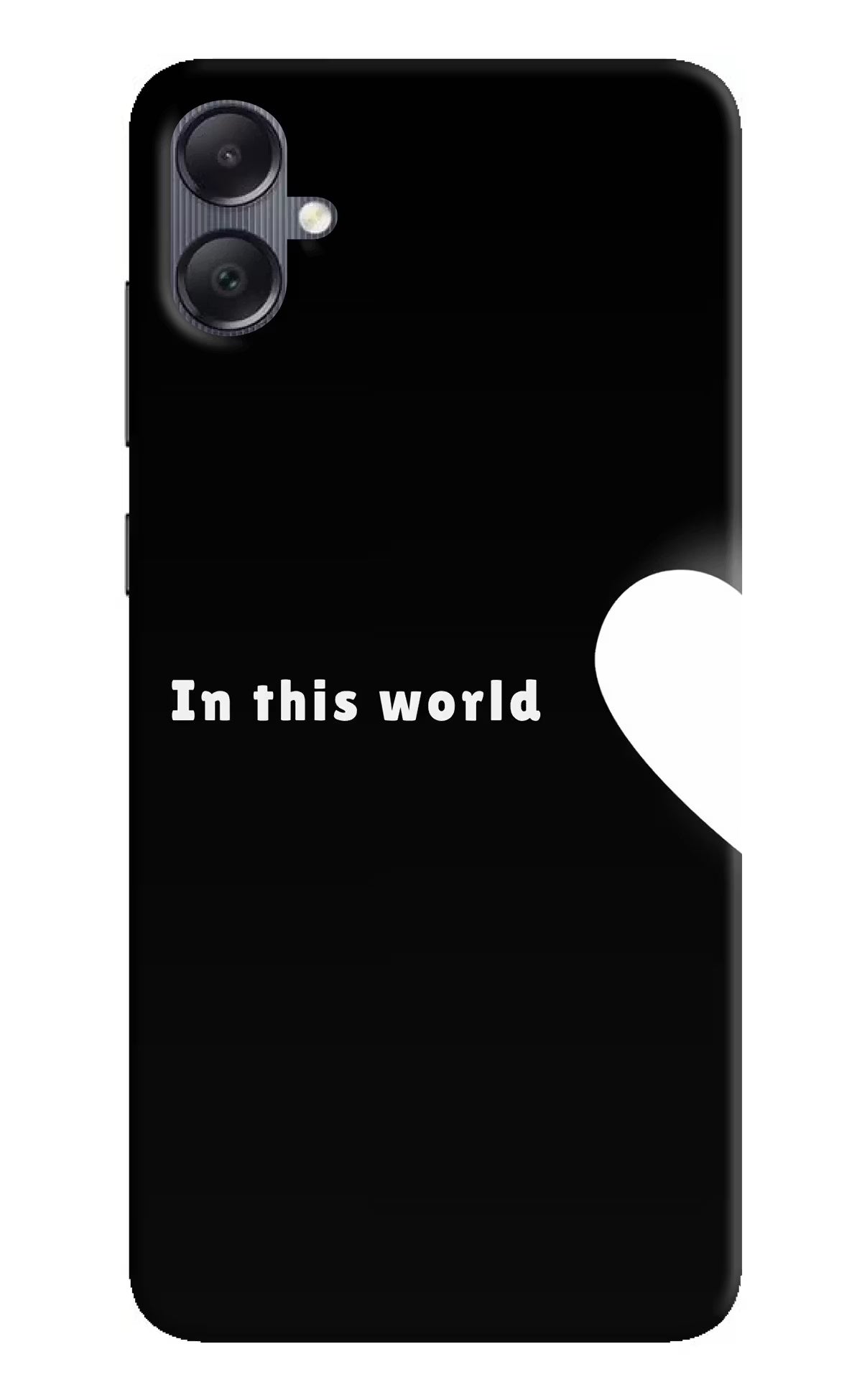 This World Samsung A05 Back Cover