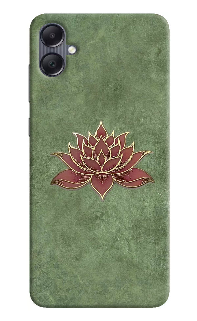 Lotus Grace Samsung A05 Hard Case Back Cover by Casekaro