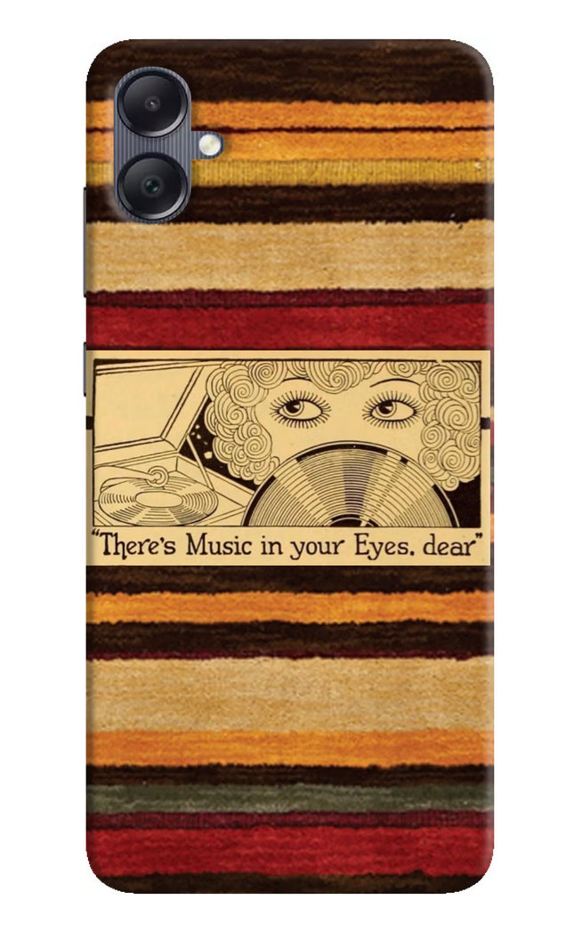 Vinyl Stripes Samsung A05 Hard Case Back Cover by Casekaro