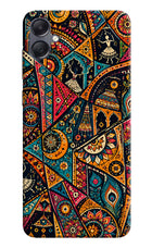 Folk Print Samsung A05 Hard Case Back Cover by Casekaro