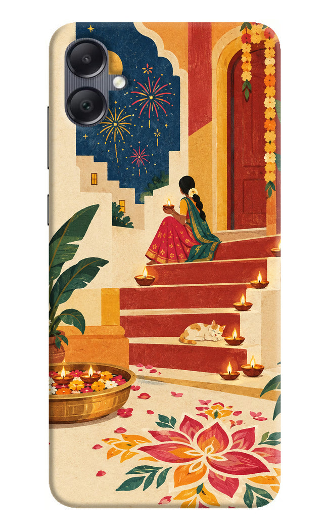 Diwali Rangoli Samsung A05 Back Cover