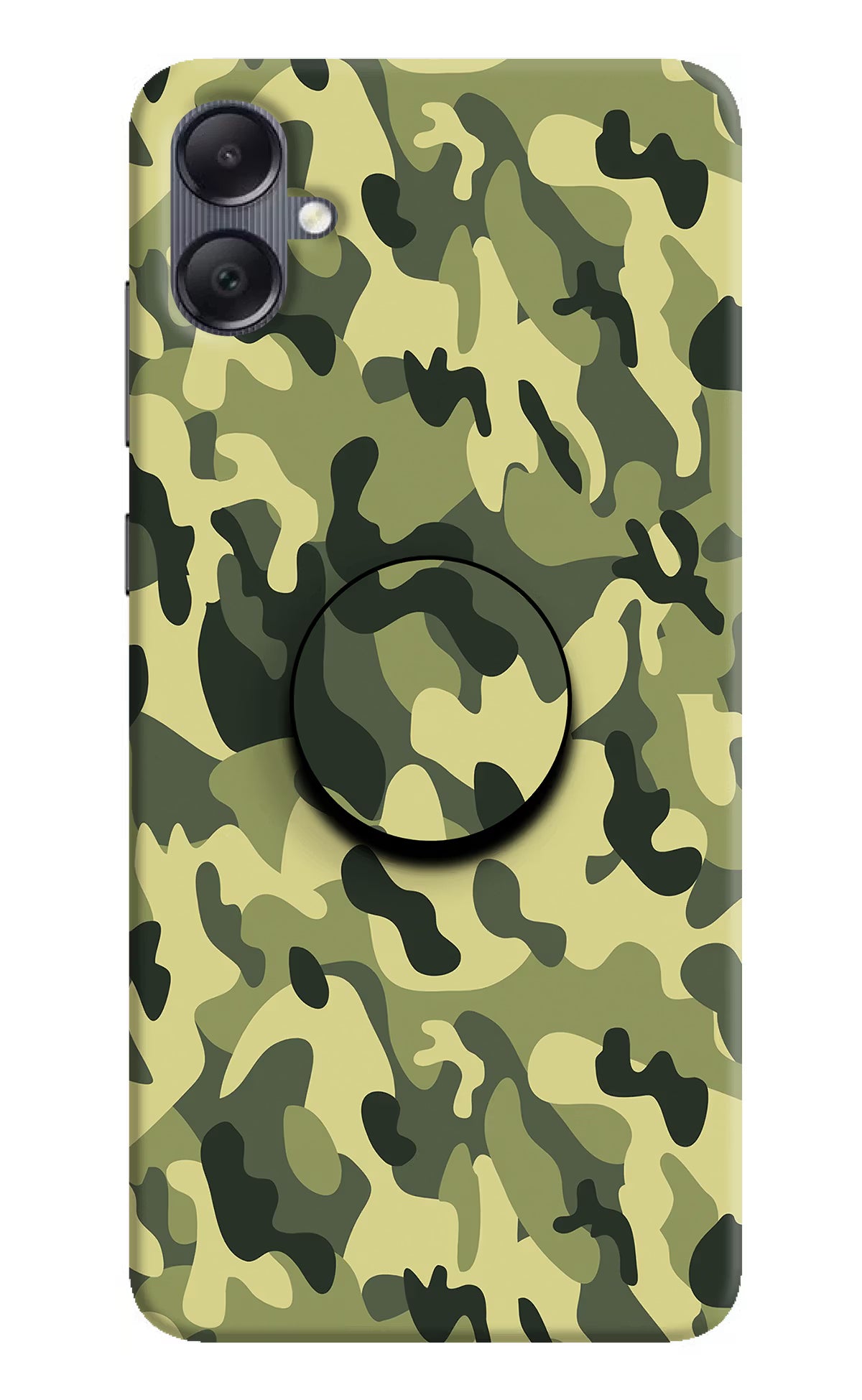Camouflage Samsung A05 Pop Case by Casekaro