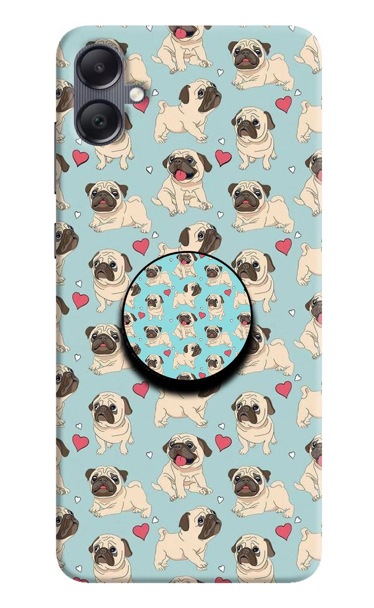 Pug Dog Samsung A05 Pop Case by Casekaro