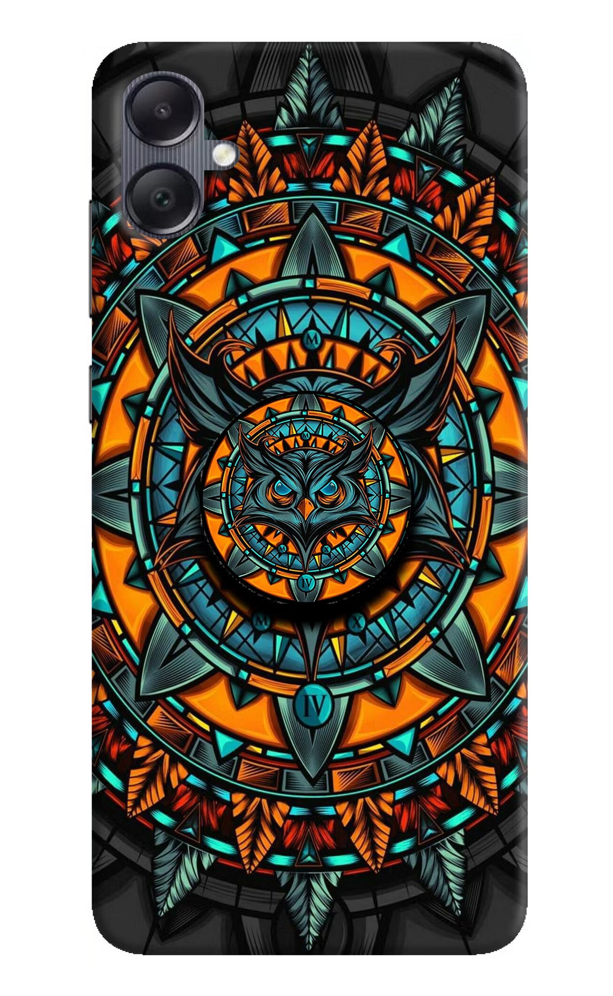 Angry Owl Samsung A05 Pop Case by Casekaro