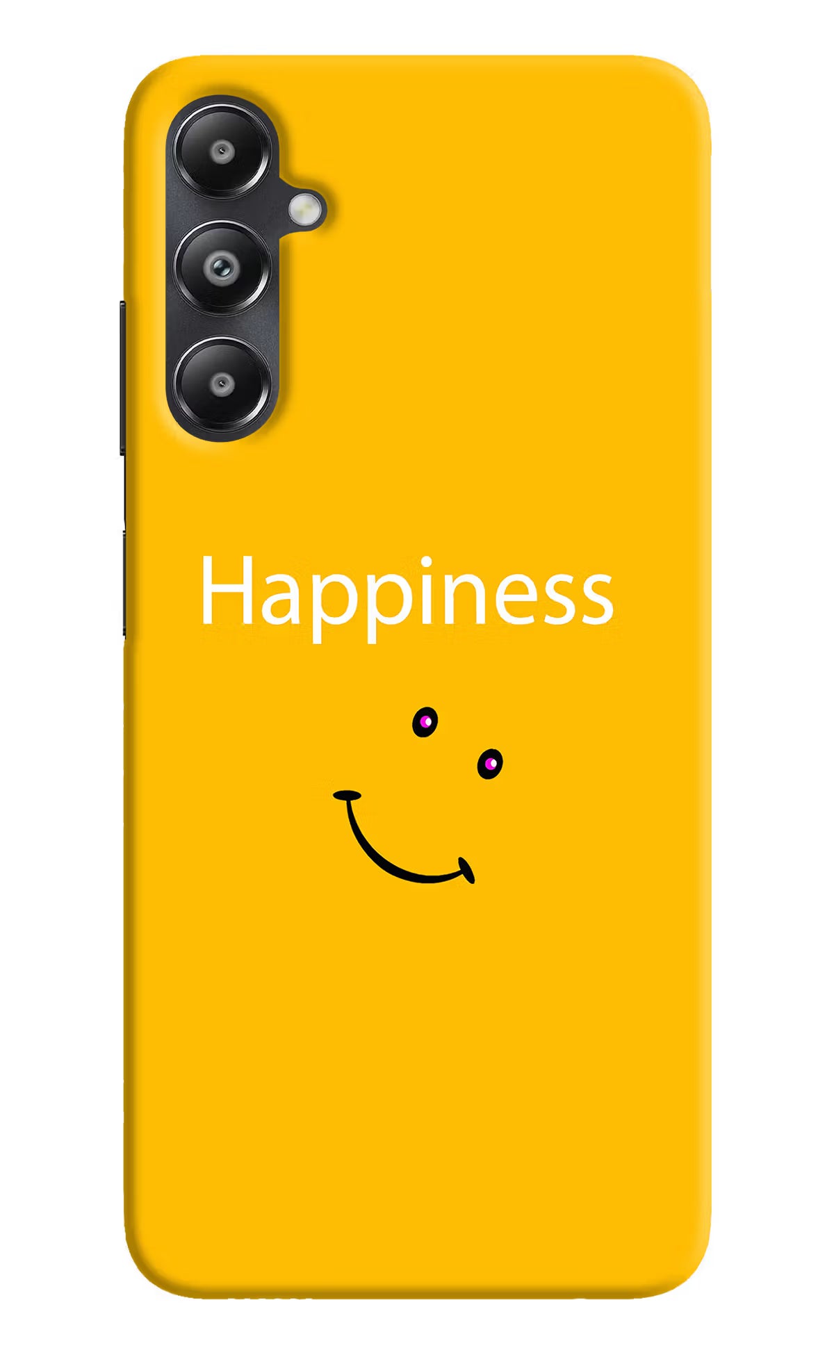 Happiness With Smiley Samsung A05s Hard Case Back Cover by Casekaro