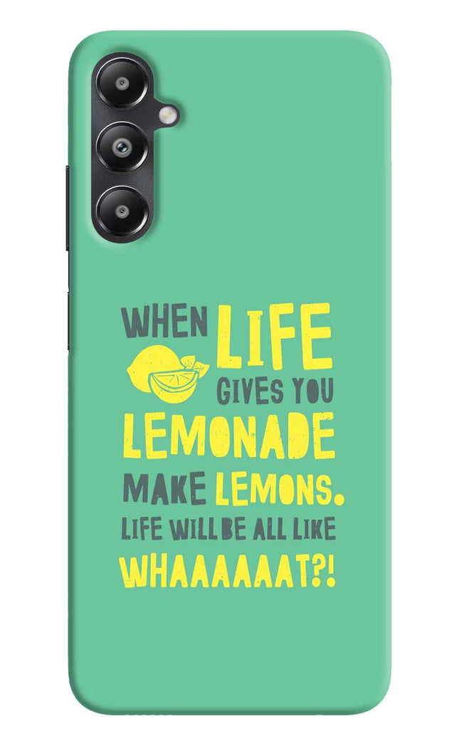 Quote Samsung A05s Hard Case Back Cover by Casekaro