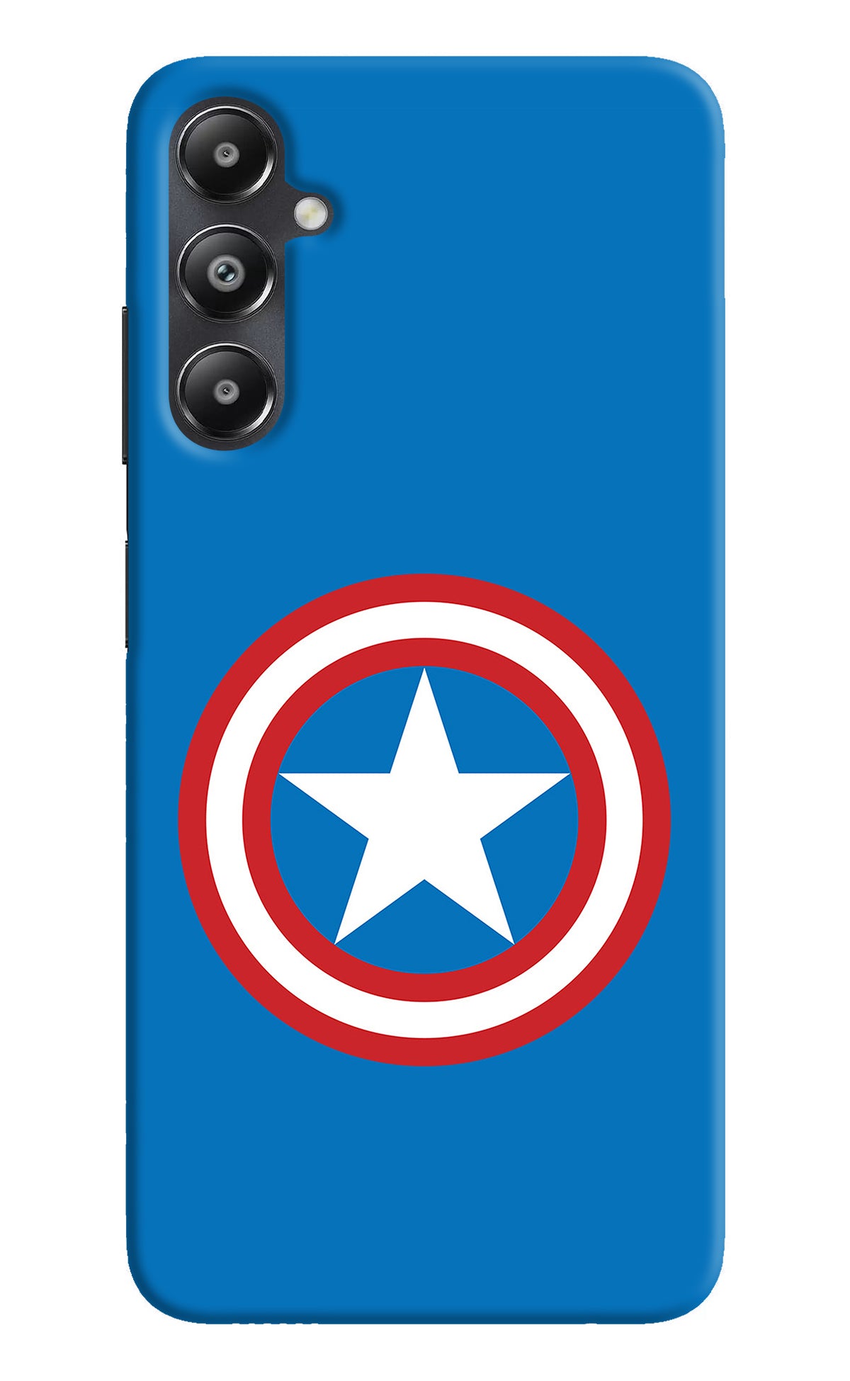 Captain America Logo Samsung A05s Back Cover