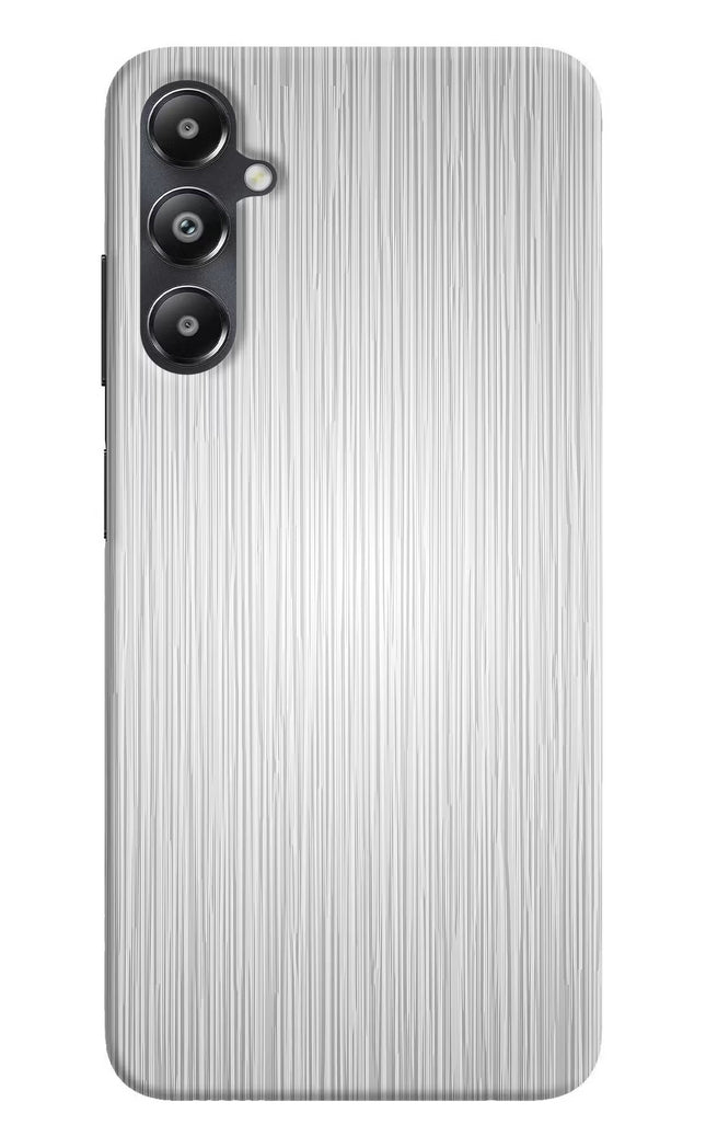 Wooden Grey Texture Samsung A05s Hard Case Back Cover by Casekaro