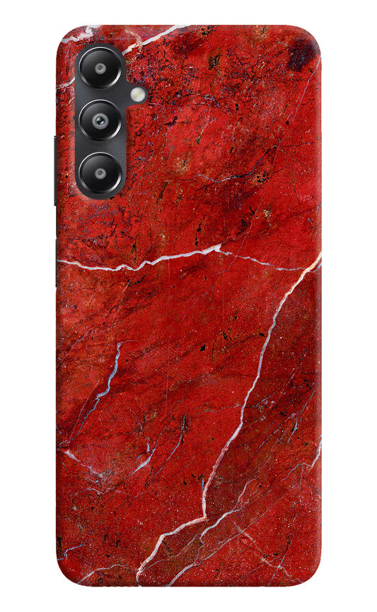 Red Marble Design Samsung A05s Hard Case Back Cover by Casekaro