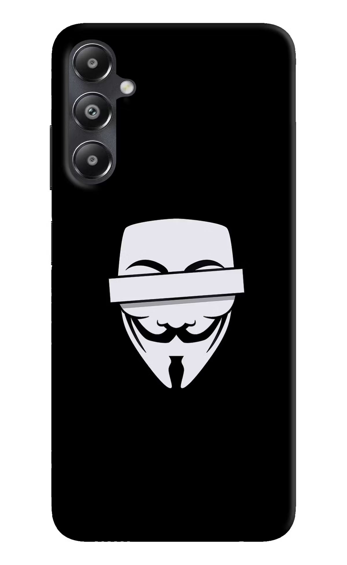 Anonymous Face Samsung A05s Hard Case Back Cover by Casekaro