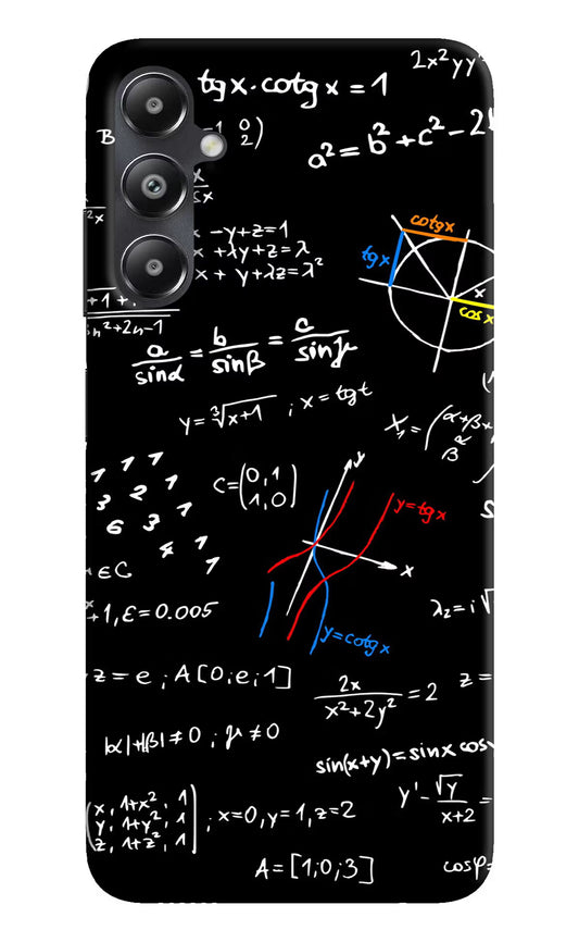 Mathematics Formula Samsung A05s Hard Case Back Cover by Casekaro