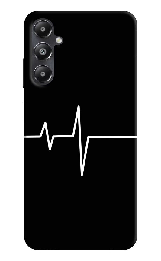 Heart Beats Samsung A05s Hard Case Back Cover by Casekaro